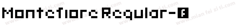 Montefiore Regular字体转换